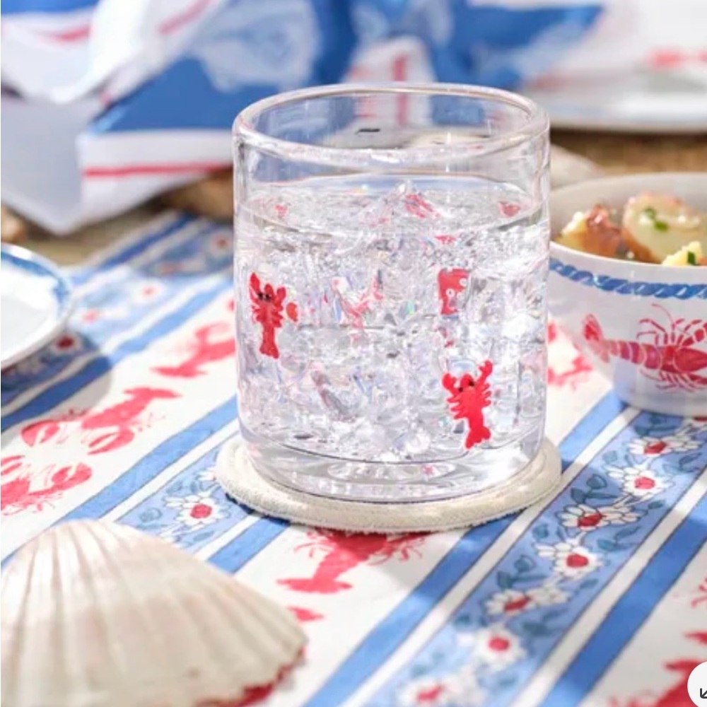 Sur La Table NWT Cotton Coasters, Set of 4 July 4th, patriotic